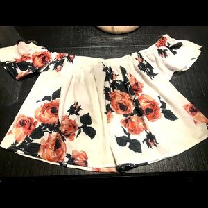 Fashion nova off shoulder top